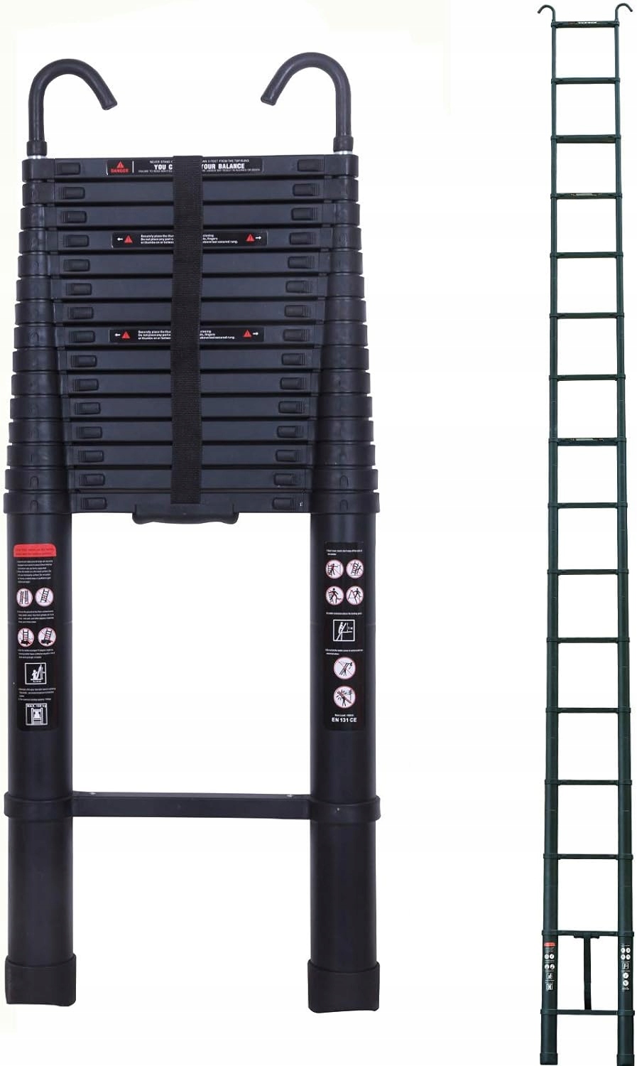 Rebrík 6,2 m hliníkový 16 až 150 kg